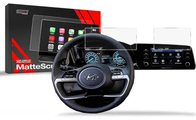 Produktbild von Matte Autodisplayfolie 2in1 für Hyundai Elantra CN7 8" (2020-2025), Grizz Protector