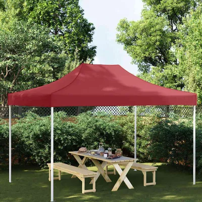 Obrázek produktu pro vidaXL Střecha párty stanu 4,5x3 m vínově červená 270 g/m²