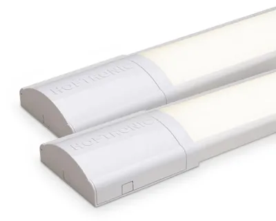 Image de HOFTRONIC - Réglette LED 60 cm 18 W 4000K IP20 Blanc Neutre