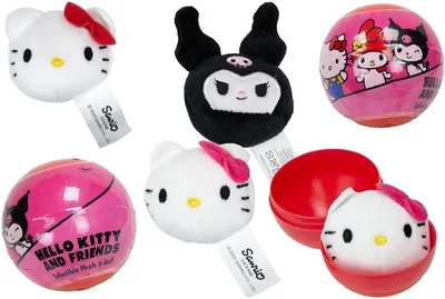 Produktbild von Sanrio Hello Kitty and Friends Blindbox Kapsel Plüschtier Überraschung, 6 cm