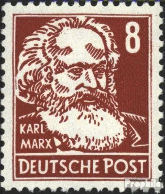 Produktbild von Briefmarken DDR 1952 Mi 329 postfrisch Persönlichkeiten