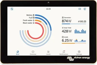 Produktbild von Victron GX Touch 50 flush - Display für Cerbo GX | BPP900455150