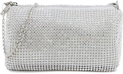 Produktbild von Silberner Schmuckbeutel - Festtasche - 1 Stück - elegant