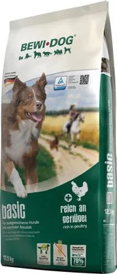 Produktbild von Bewi DOG Basic, Adult, Huhn, 12,5 kg