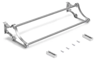 Schuhregal für Schrank, verstellbar 560–1000 mm, verchromt