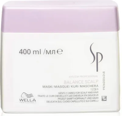 Produktbild von Wella Professionals SP Balance Scalp Mask Maske für empfindliche Kopfhaut 400 ml