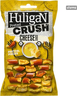 Produktbild von HuligaN Pretzel Crush Cheese Sauce (18 x 65g)