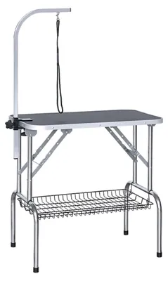 Imagen del producto de Mesa de peluquería para perros Trekker, diseño ergonómico para mayor comodidad