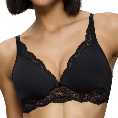 Obrázek produktu pro Triumph Amourette Charm, Plunge, Černá, Bez kostic, Jednobarevný, Ženy, Záda