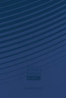 Produktbild von Elberfelder Bibel in großer Schrift, Kunstleder