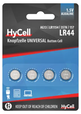 Produktbild von Ansmann 1516-0024 - Einwegbatterie - SR44 - Alkali - 1,5 V - 4 Stück(e) - Sichtverpackung