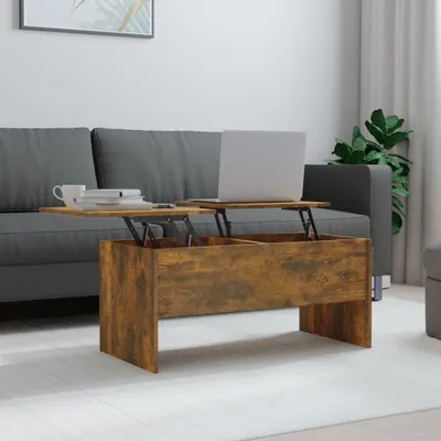 Produktbild von Couchtisch Räuchereiche 102x50,5x46,5 cm Holzwerkstoff , Couchtische Design 2024