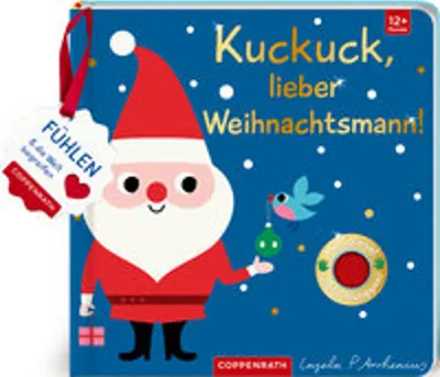 Immagine prodotto di Mein Filz-Fühlbuch: Kuckuck, lieber Weihnachtsmann!