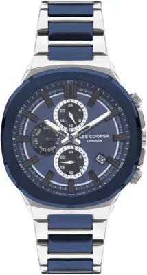 Produktbild von Herrenuhr LEE COOPER LC07431.390 in Marineblau, modisch als Geschenk