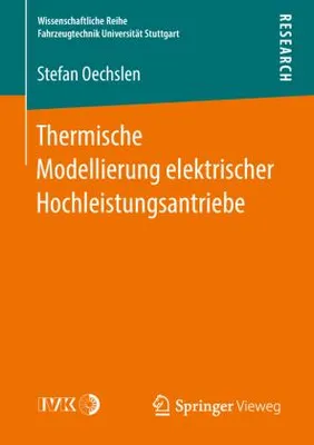Obrázek produktu pro Thermische Modellierung elektrischer Hochleistungsantriebe