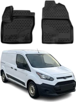 Obrázok produktu pre 2013-2024 Ford Transit Tourneo Connect Podlahové rohože TPE čierne 2 ks