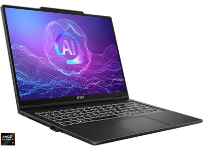 Produktbild von MSI VenturePro A16 AI+ A3HWEG-003DE, AMD Ryzen AI 7, 2 GHz, 40,6 cm (16"), 2048 x 1280 Pixel, 16 GB, 1 TB