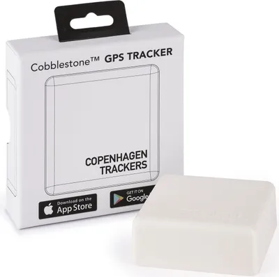 Zdjęcie produktu dla 80010 COPENHAGEN TRACKERS Cobblestone GPS Tracker weiß (Speditionsversand)