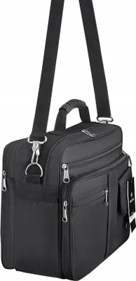Produktbild von Laptoptasche - Schwarz - 19.9 Zoll - Laptoptasche - Laptoptasche - mit Fronttasche - Laptoptasche - Notebooktasche - Macbook Tasche - Ipad Hülle - Schutz - Laptoptasche - Laptop Schutz - Hülle