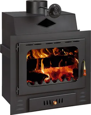 Image de Insert de cheminée à bois PRITY G – 16 kW, compact & performant, Ø200 mm – Classe énergétique A