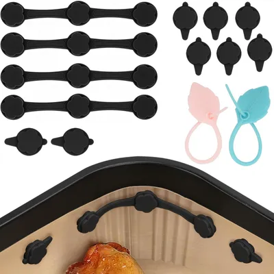 Produktbild von 12 Silikonmagnete für Friteusen und Backpapier