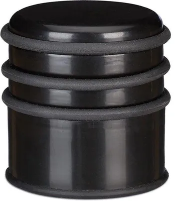 Immagine prodotto di Paraurti per porte e finestre, per porte e finestre, diametro cm, anelli in gomma, colore nero, materiale: polipropilene (PP), dimensioni: 8 x 7 x 7 cm