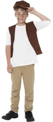 Image de Smiffys - Ensemble de déguisement pour enfants SM1004 (taille unique) (marron)