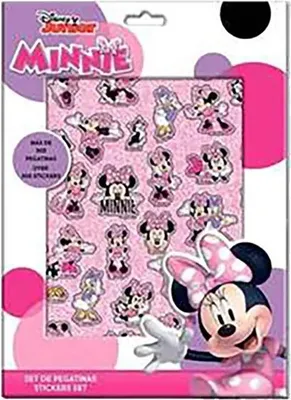Immagine prodotto di Set di adesivi Minnie Mouse 300 pz. Adesivi per il giorno di pigrizia Disney
