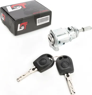 Produktbild von Schließzylinder Türschloss mit zwei Schlüssel vorne rechts für VW POLO 9N 2/3
