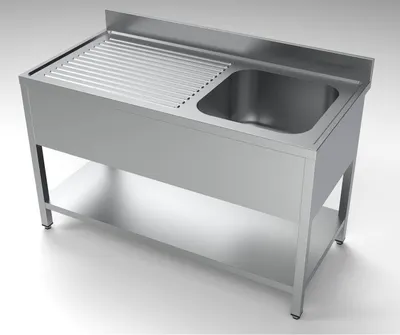 Produktbild von 700 Spültisch Grundboden 1 Becken Rechts 1400 Mm