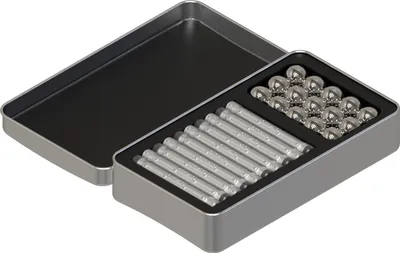 Image de Pro-L Pocket Set 53 pièces argenté