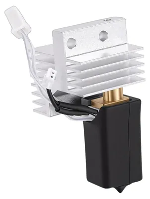 Zdjęcie produktu dla Ceramiczny hotend pasujący do drukarki Centauri Carbon 3D z dyszą ze stali hartowanej 0,2 mm z 3 silikonowymi tulejami i 3 szczotkami