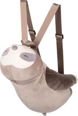 Produktbild von UNUS® Faultier Kinder Plüsch Rucksack Kuscheltier Kinderrucksack Mädchen Jungen