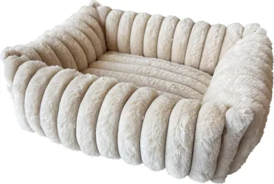 Produktbild von Nobby Hundebett Stripe 50 x 40 cm creme