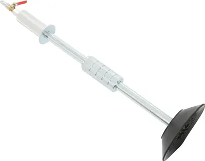 Produktbild von Pneumatisches Ausbeulwerkzeug - Gleithammer - 3 Saugnäpfe - Für Autodellen & Türbeulen - Karosserie- und Blechreparatur - Silber