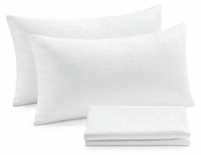Produktbild von 2er-Set Kissenbezüge 40x80 cm Weiß Mikrofaser