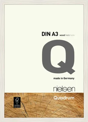 Produktbild von nielsen Holz Bilderrahmen Quadrum, 29,7x42 cm (A3), Weiß