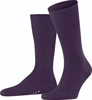 Obrázek produktu pro Pánské ponožky FALKE Airport z merino vlny, barva wine berry, velikost 43–44
