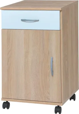 Produktbild von Rollcontainer Sonoma Eiche Nachbildung Schubcontainer Büroschrank #1957