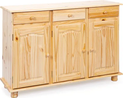 Produktbild von Inter Link Kommode ABACO Natur Massivholz