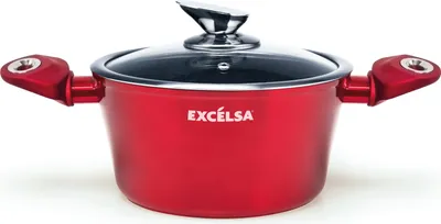 Produktbild von Excelsa Kasserolle Phoenix 20 Cm Aluminium Rot