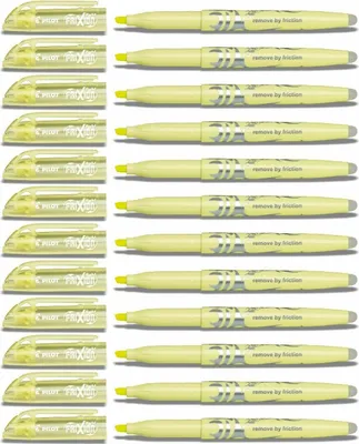 Produktbild von Pilot Frixion Light Soft Marker 12 Stück(e) Meißel Gelb