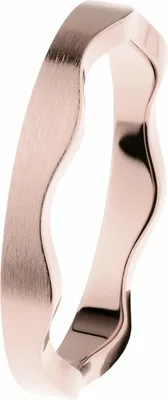 Produktbild von Ernstes Design Damen Ring aus Edelstahl in Roségold, filigranes Design