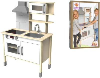 Immagine prodotto di Eichhorn Spielküche, Holzspielzeug, Spielen, Kinder, Lernen, Holz, Haushalt, Kochen, 100002494