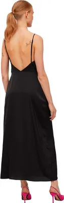 Produktbild von Vila Ravenna Strap ärmelloses Langes Kleid Schwarz 42 Frau Schwarz 42