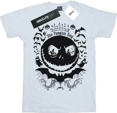 Produktbild von Disney - "Nightmare Before Christmas" T-Shirt für Herren BI43764 (4XL) (Weiß)