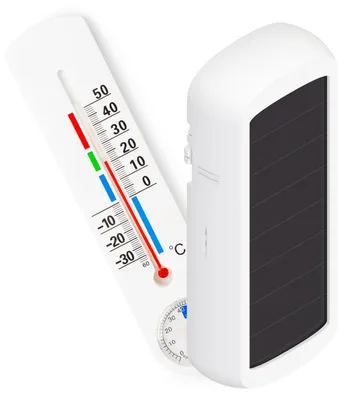 ZIGBEE Temperatur- und Feuchtigkeitssensor, weiß, Kunststoff