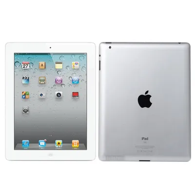 Zdjęcie produktu dla Apple iPad 2. Generacja, 64 GB, Wi-Fi i sieć komórkowa, kolor biały