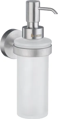 Produktbild von Smedbo HOME - Seifenspenderhalter in Chrom gebürstet und Mattglas HS369