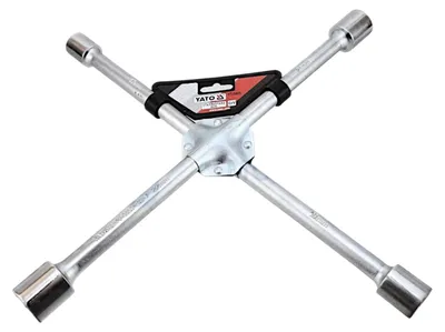 Produktbild von Kreuzschlüssel Radkreuz 17 19 21 22 mm Nuss Steckschlüssel Schlüssel